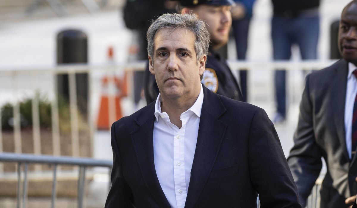 Michael Cohen says jail time for Donald Trump could be 'dangerous'